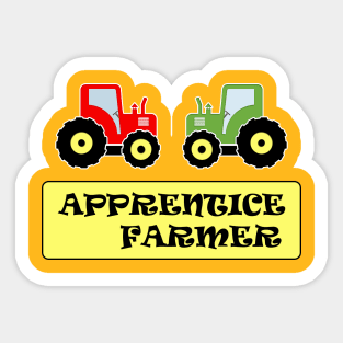 Apprentice Farmer Sticker